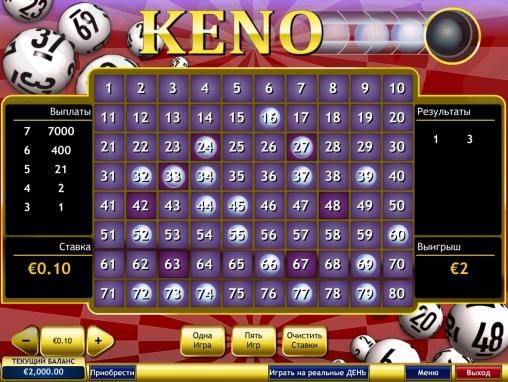 Die Keno-Spiele von Playtech verstehen