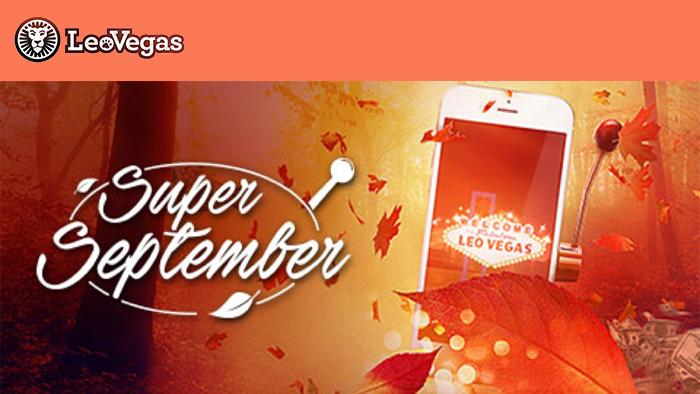 Goldener September bei Leo Vegas – Bloß nicht verpassen!