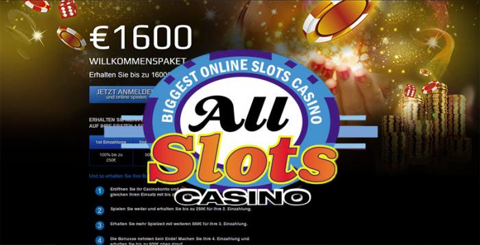 Das AllSlots Casino Willkommenspaket erklärt!