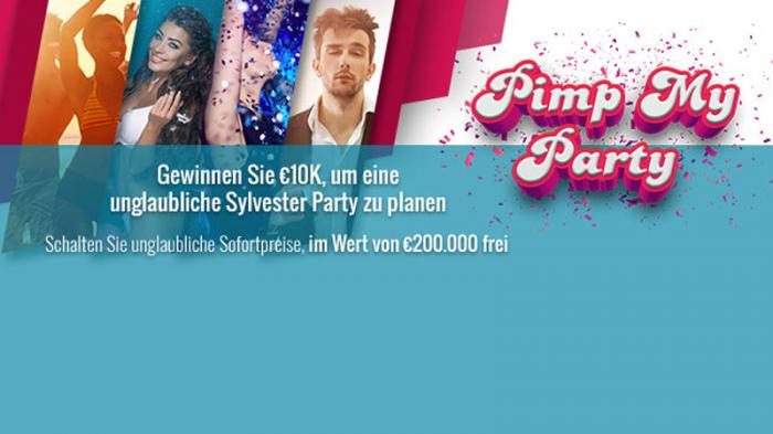 Schmeißen Sie die Party des Jahres mit Euro Palace!