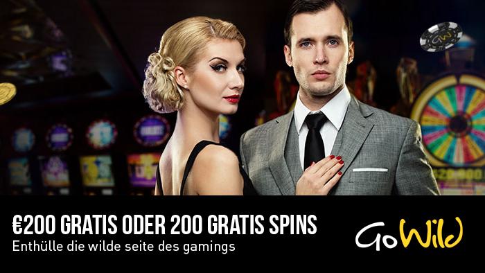 Jetzt mit Go Wild Casino einen exklusiven Bonus bekommen!
