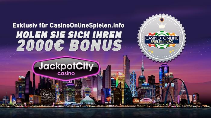 Jackpot City Casino: Neue Spieler erhalten großzügigen Bonus!