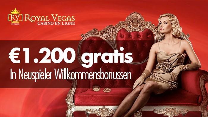 Royal Vegas Bonusangebot für Neukunden jetzt ausprobieren!