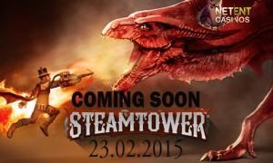 <em>Steam Tower</em> – der neueste NetEnt Spielautomat