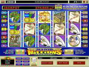 major millions jackpot bericht