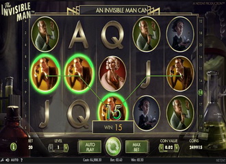 The invisible man slot machine The invisible man slot machine