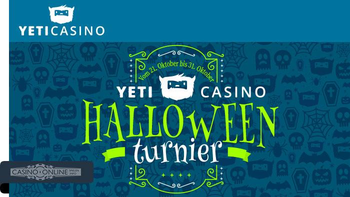 Yeti Casino Halloween Turnier