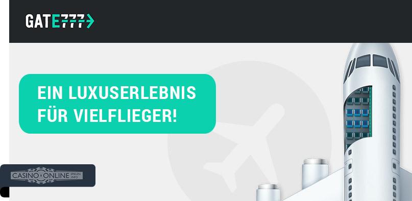 Gate 777 tägliche Upgrades für Vielflieger