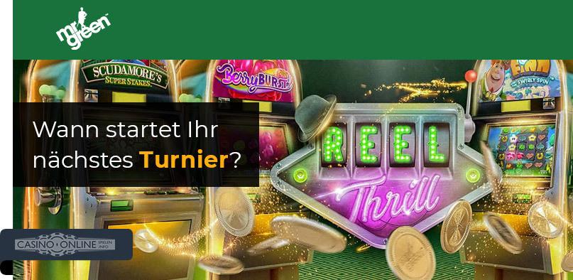 Mr Green Promotion Turniere