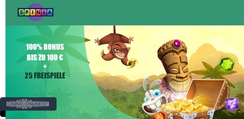 Spinia Casino Bonus