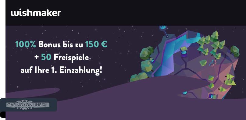 Wishmaker Casino Bonus