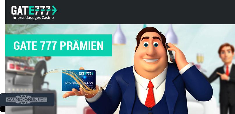 Gate 777 Prämien für treue Kunden